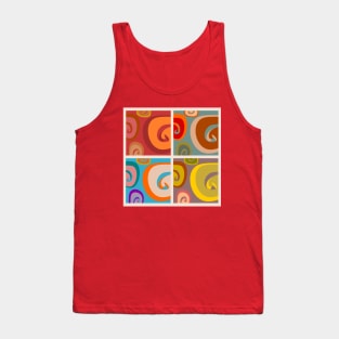 Vintage Pop art 60s style art Tank Top